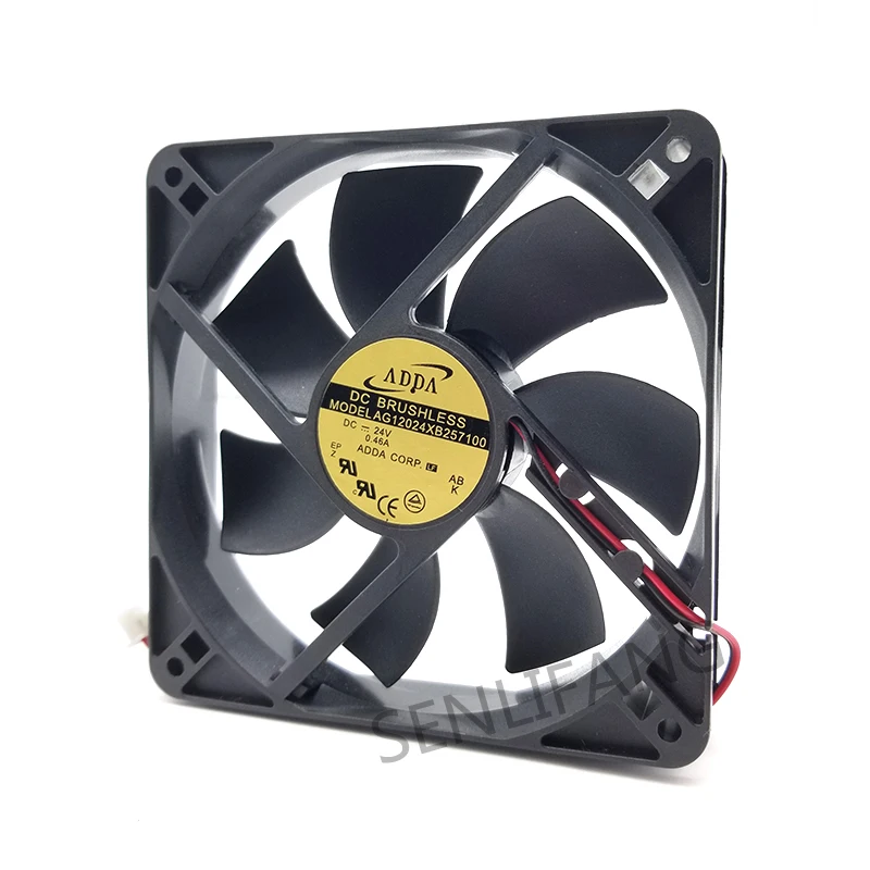 Новинка для AG12024XB257100 12025 24 В 0.46A 12 см Электрический сварочный аппарат охлаждающий