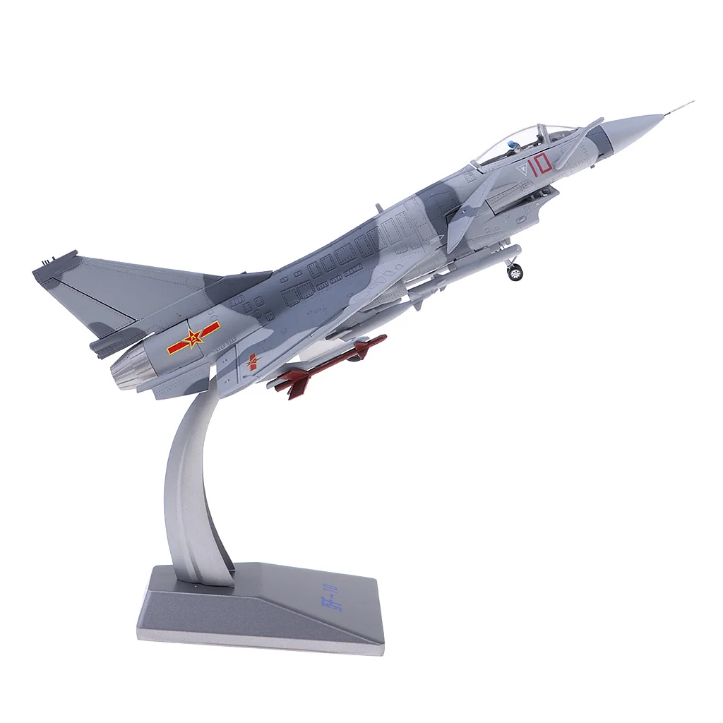 CN J 10 Attacker Aircraft 1:60 Firebird литье под давлением Модель дисплея с подставкой для