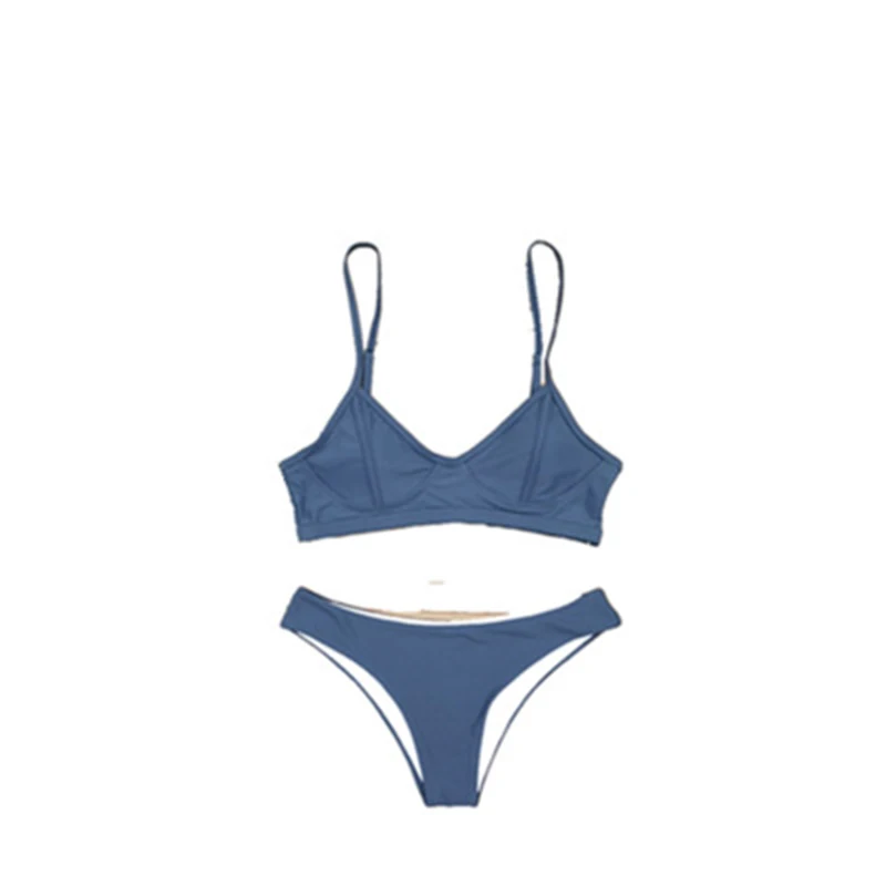 

New foreign trade swimsuit female European and American sexy split swimsuit Amazon explosion models cross-border swimsuit bikini