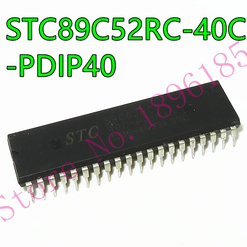 

1pcs/lot STC89C52RC-40C-PDIP40 DIP-40 In Stock
