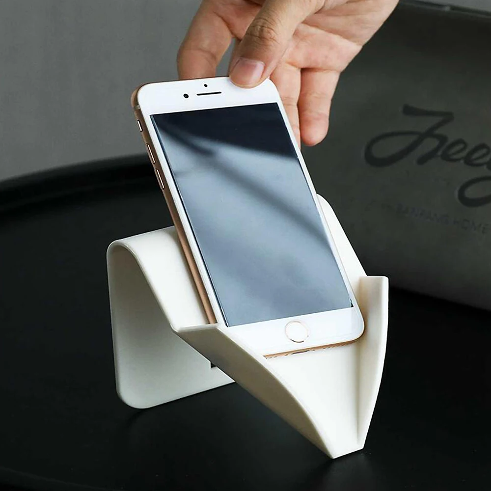 

2PC Soap Holder Box Creative Anti-slip Bathroom Shower Soap Storage Box Tray Rack Punch-free Leaf Sucker Drain Rack for Bathroom