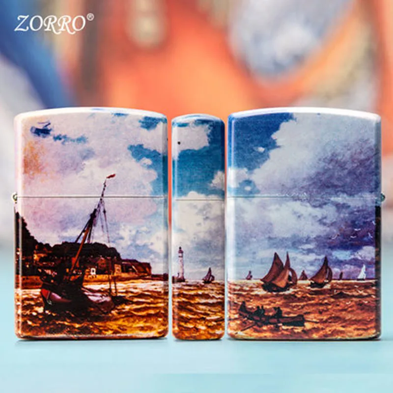 Зорро флинты и фитиль для сигаретных зажигалок Zippo и любых масляных бензиновых зажигалок - Цвет: ZT-139