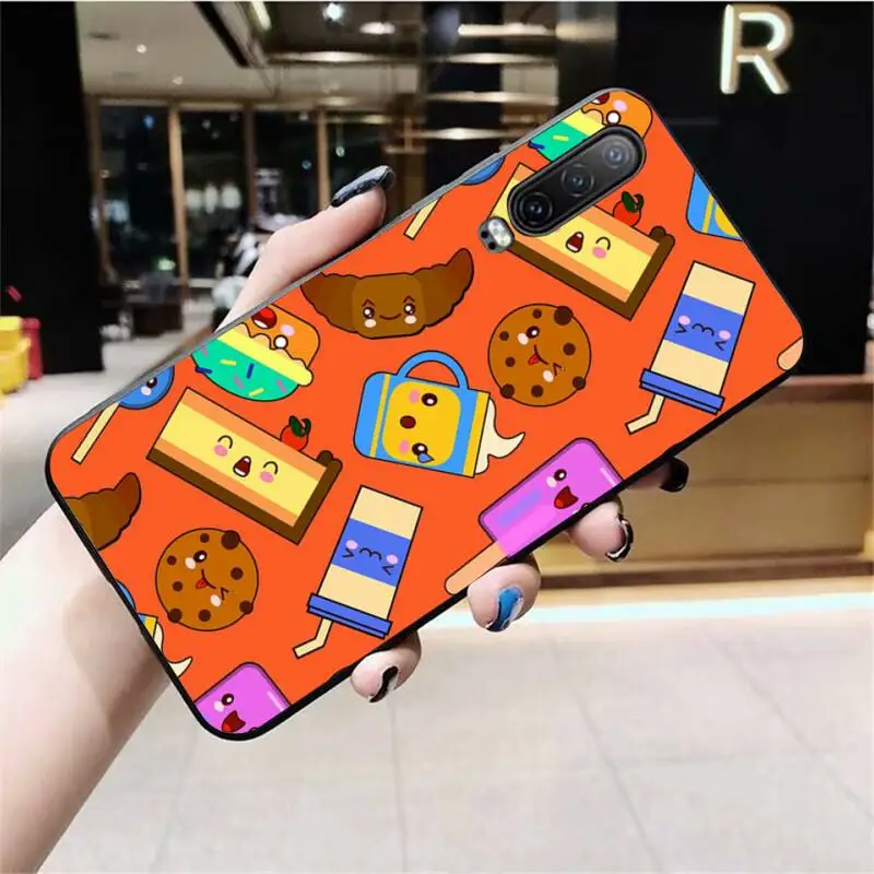 HPCHCJHM kawaii пищевой узор пончики силиконовый чехол для телефона Huawei P40 P30 P20 lite Pro Mate 20