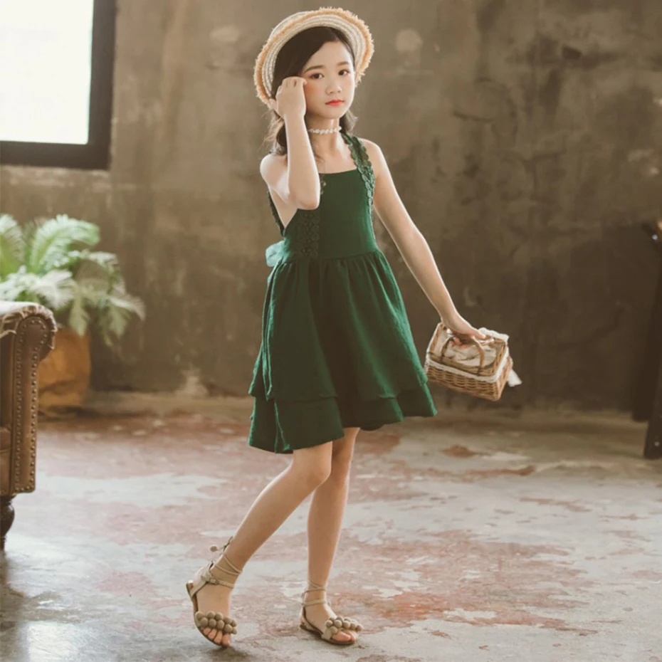 Нарядное платье для девочек кружевные многослойные платья с открытыми плечами