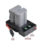 Аккумулятор 2000 мА  ч EN-EL3e EN EL3e ENEL3e + зарядное устройство EN EL3 с портом Type-c для Nikon D30, D50, D70, D70S, D90, D80, D100, D200, D300, D700