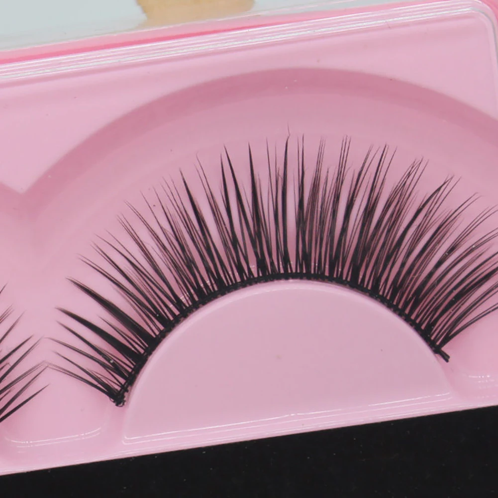Красивые женские перекрещивающиеся накладные ресницы 1 пара наращивание макияж