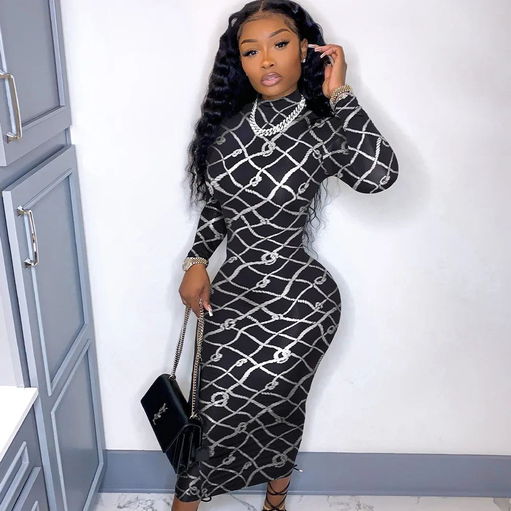 

Sexy Black gold Plaid Sequin Dress women Spring Autumn Long Sleeve Party Bodycon Dress elegant club vintage Dresses Vestidos Hot