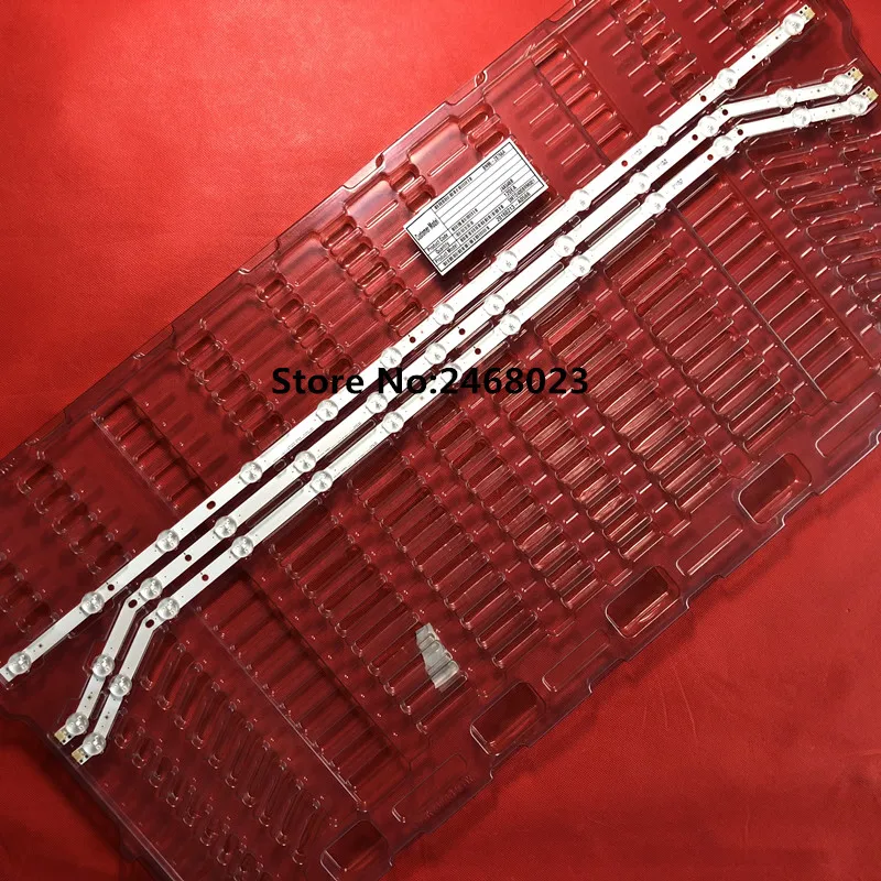 Новый комплект одежды из 3 предметов 13LED светодиодные полосы для Samsung UE40EH5450 UE40EH5300