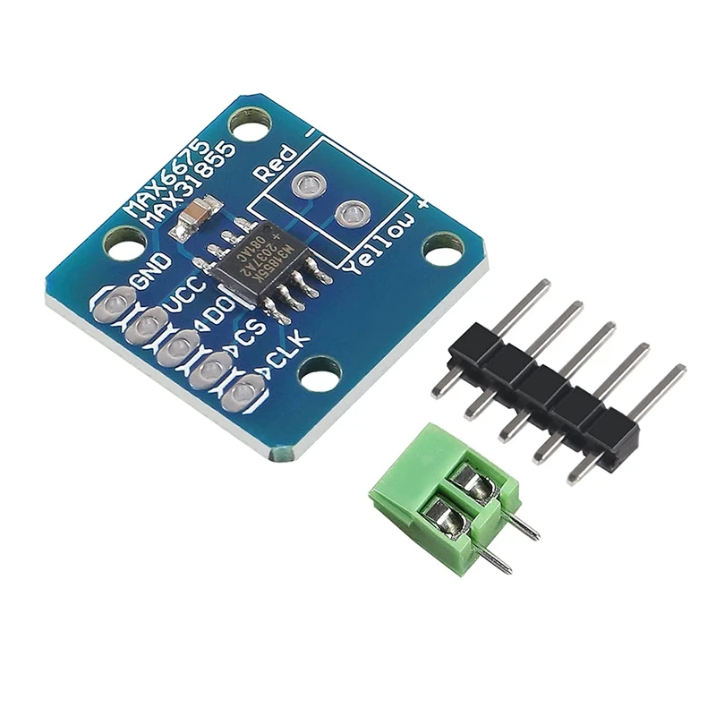 3 шт. MAX31855 MAX6675 SPI Тип K Модуль платы датчика температуры термопары для Arduino |