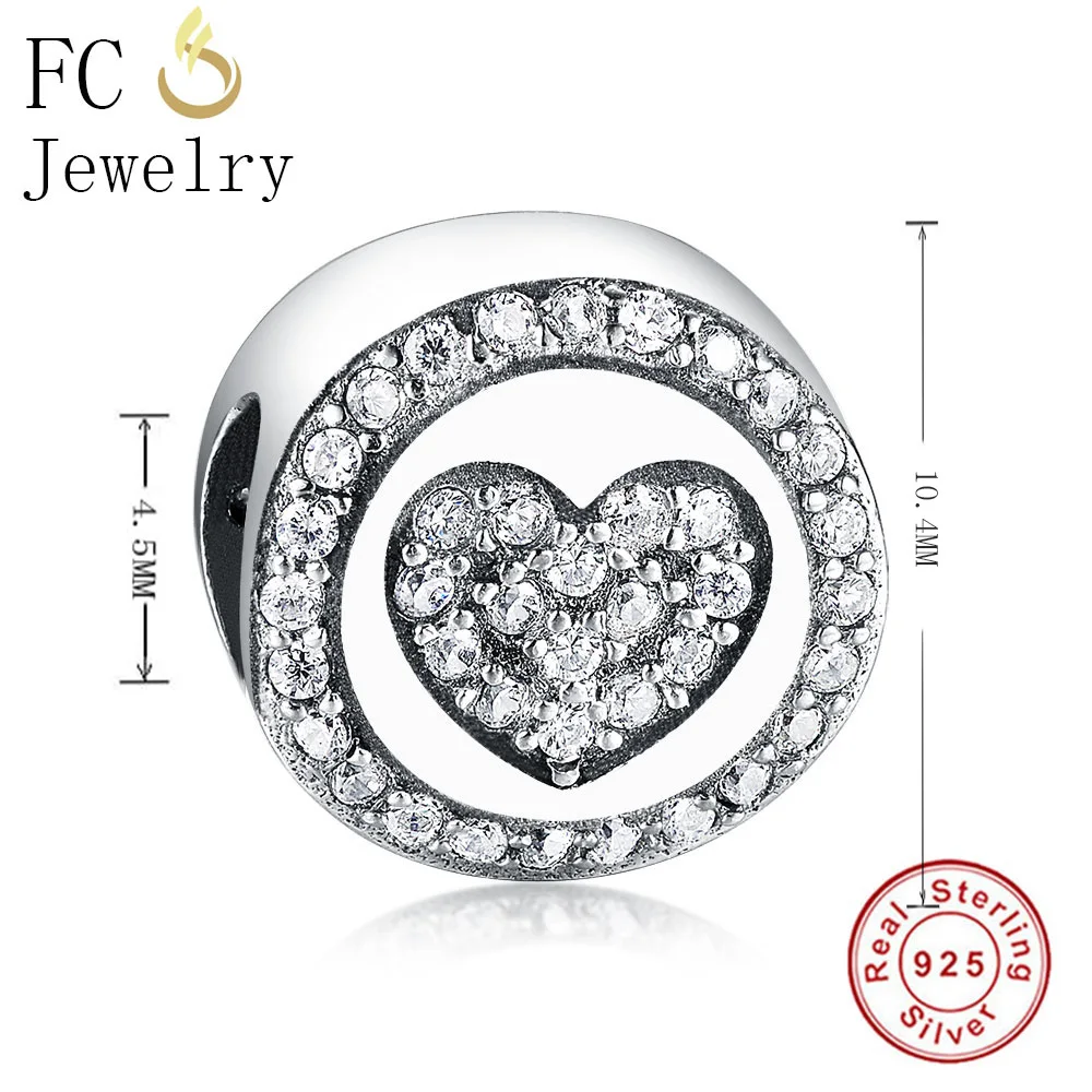 FC ювелирные изделия подходят оригинальный бренд амулеты Браслеты 925 пробы
