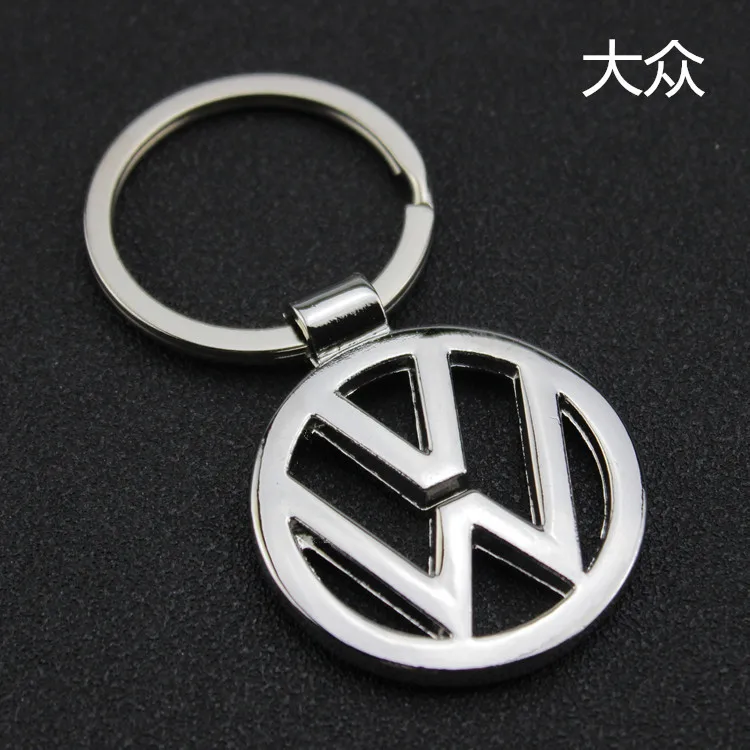 Хит продаж металлический автомобильный брелок с логотипом для ключей chaviro Llavero VW