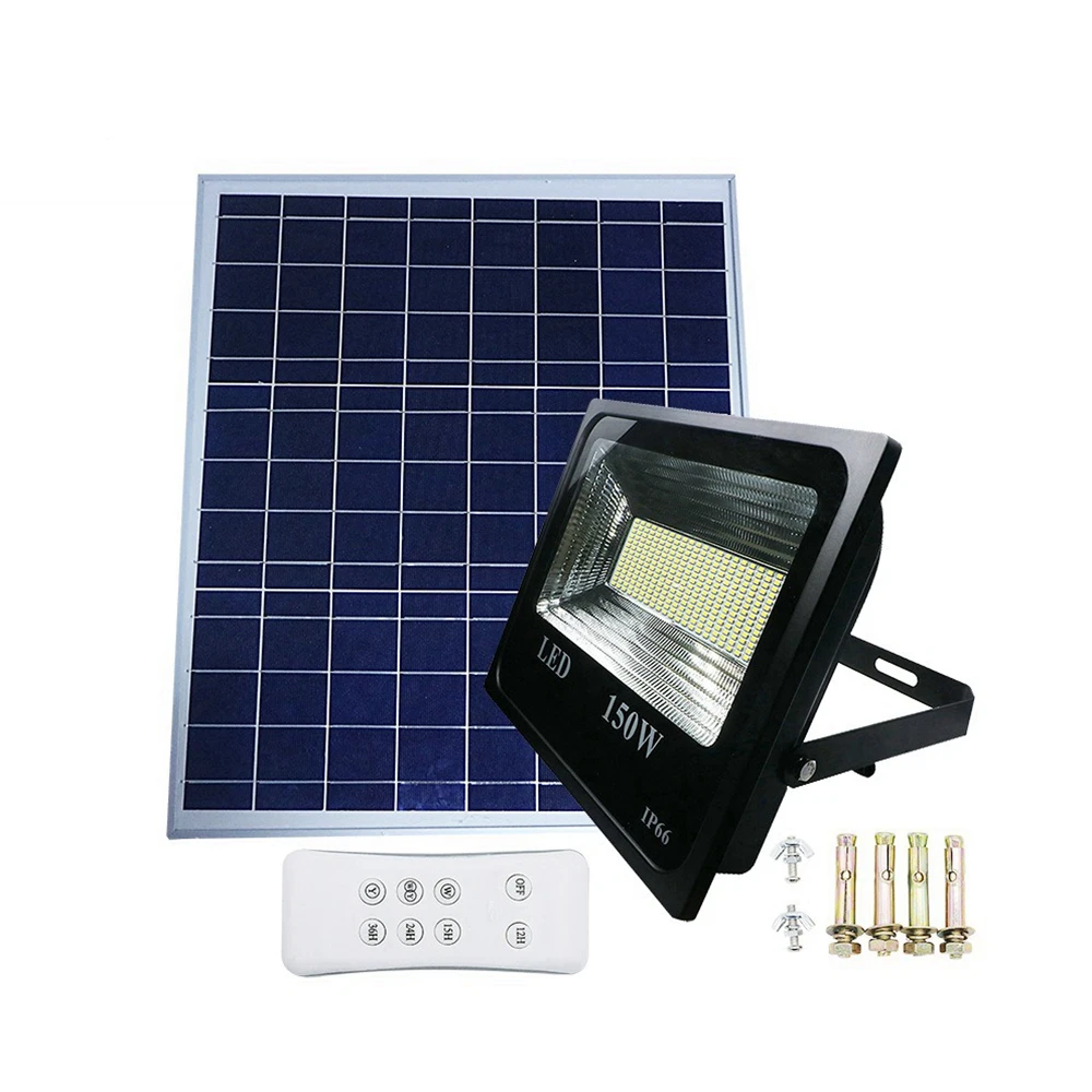 

SZYOUMY 150W 200WSolar прожексветильник, двухцветный солнечный уличный фонарь, светодиодный Солнечный фонарь, суперъяркий прожектор с пультом диста...