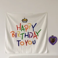 wall hanging birthday partywall decorations tapestry bedroom tapestry decoration wall cloth bedroom hanging wall tapestry birth