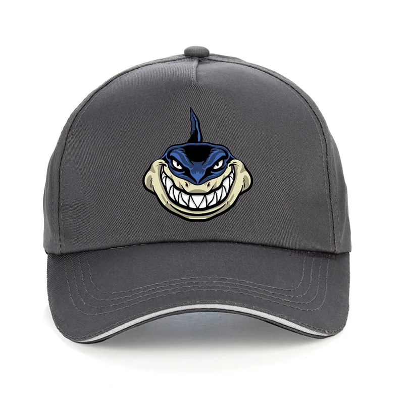 Бейсболка Мужская/Женская регулируемая с рисунком акулы | Аксессуары для одежды