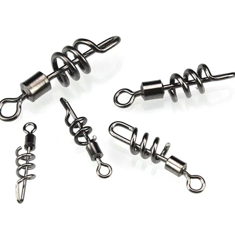 100 _ рыбалка быстрый вращающийся разъем 8 форм удобное поворотное устройство с