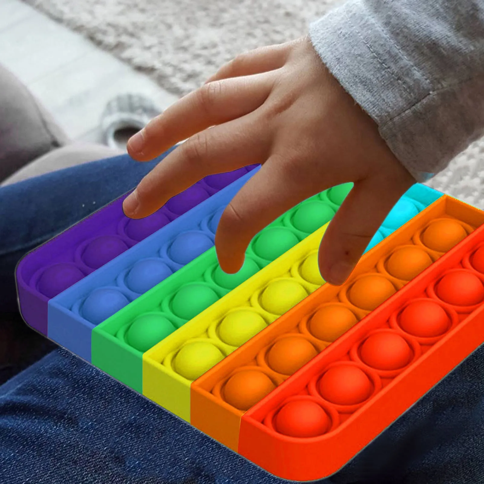1PC Push Bubble Fidget Sensory Toy Autism Special Needs Stress Reliever Adult Kids Funny Antistress Toys Squishy Aнтистресс#50 |
