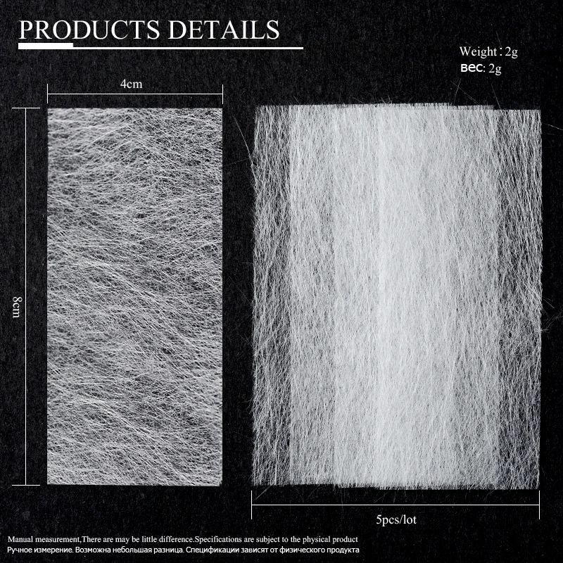 5 шт/10 шт Стекловолоконная форма для ногтей Акриловые наконечники наращивания