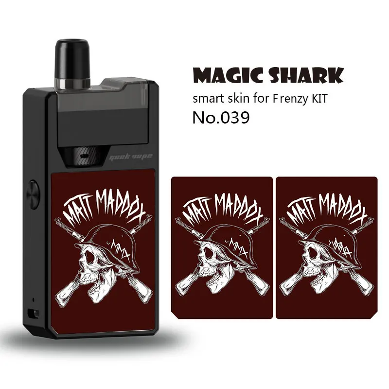 Magic Shark череп панк Ковбой водонепроницаемый чехол из ПВХ пленка наклейка кожа для