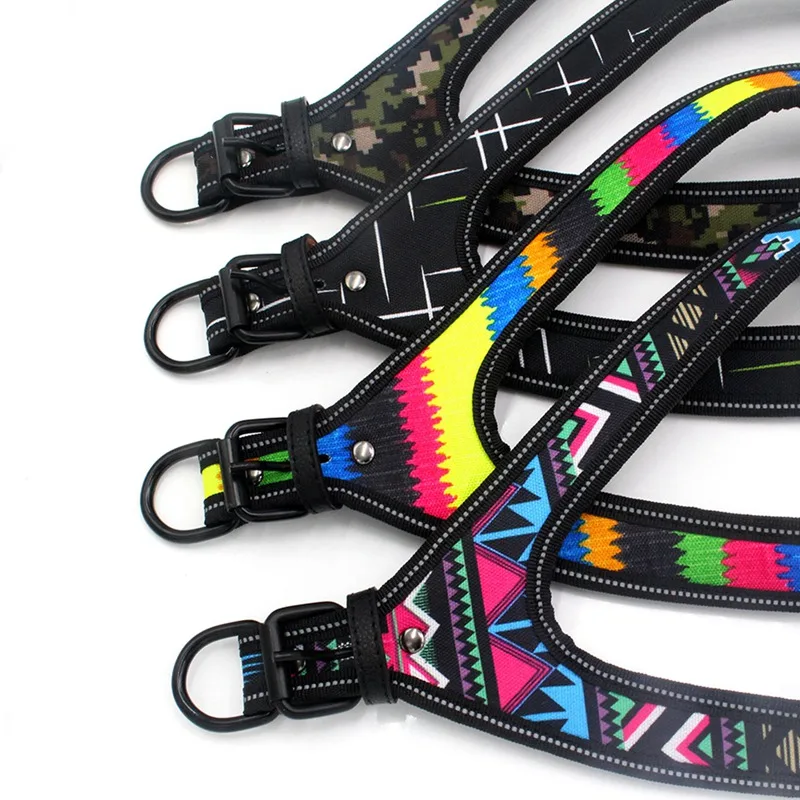 Регулируемый ошейник для собак No Pull яркий тренировочный жилет прогулок