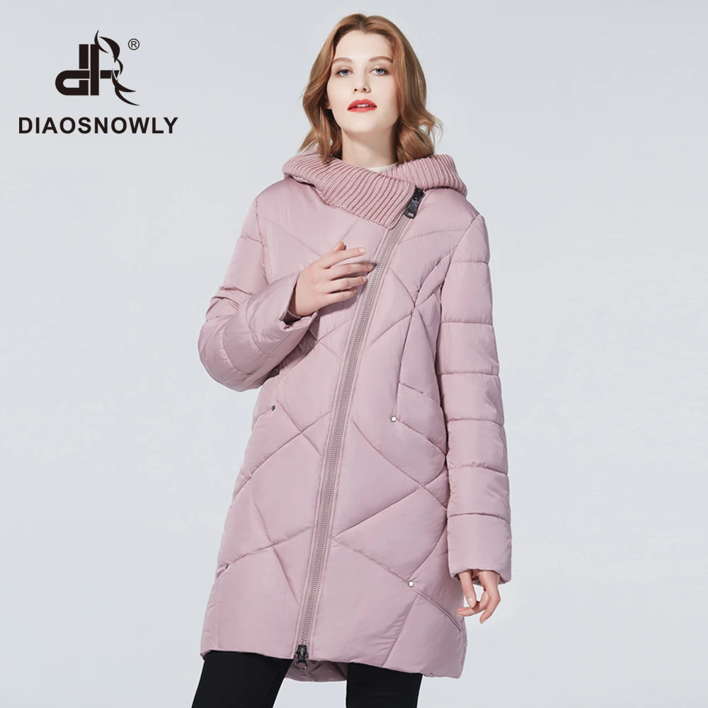 

Diaosnowly 2020 woman jacket long warm winter Women's coat Fashionable woman parkas plus size Female New Winter Collection