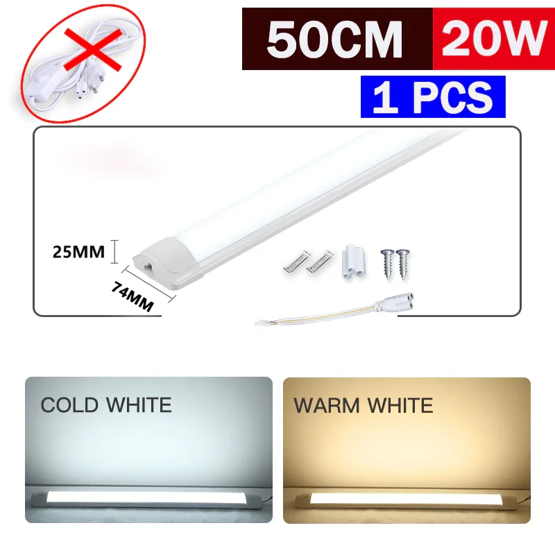 

Светодиодная трубка CANMEIJIA 20 Вт 60 см