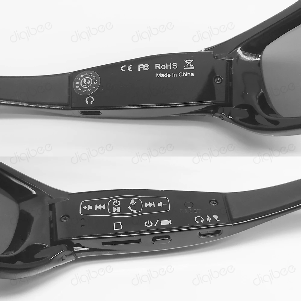 Крутые Смарт поляризованные солнцезащитные очки Bluetooth гарнитура с микрофоном очки камера HD 1080P цифровой видеорегистратор OTG Mini DV DVR