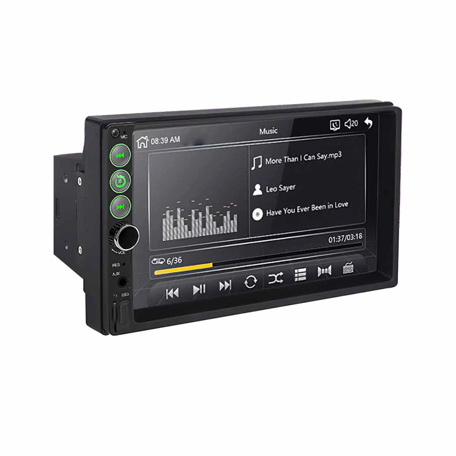 Универсальный 7-дюймовый автомобильный MP5 плеер Bluetooth Сенсорный аудио стерео