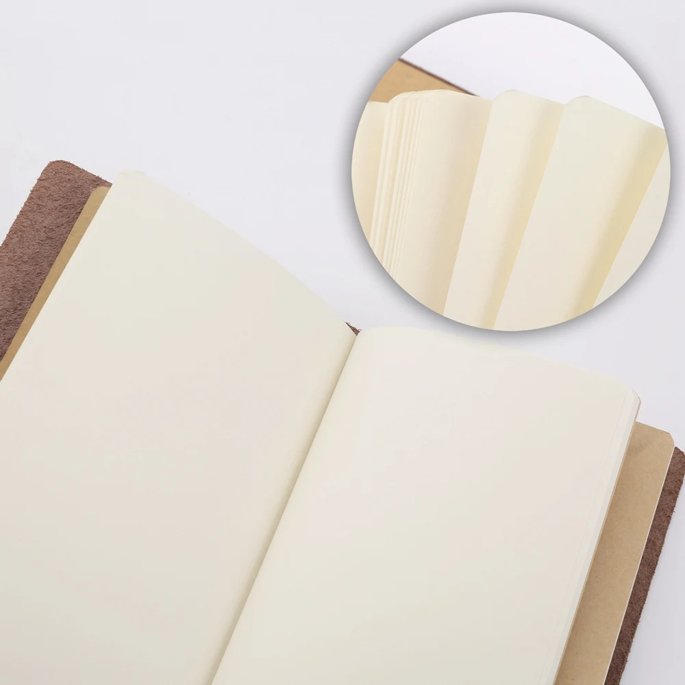 Дорожный блокнот 2019 дневник винтажный из коровьей кожи книга для записей