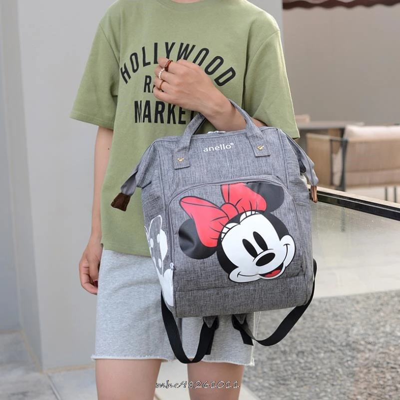 Disney Travel Diaper Bag Waterproof Stroller For Mom Baby Mummy Backpack Nappy Minnie Mickey Mouse Handbag | Багаж и сумки
