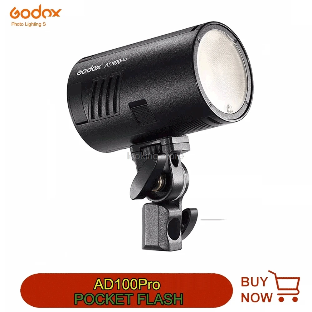 

2.4G Wireless X AD100 PRO Pocket Flash For Sony Nikon Canon Fujifilm Godox AD100pro 100Ws Outdoor Flash Speedlight