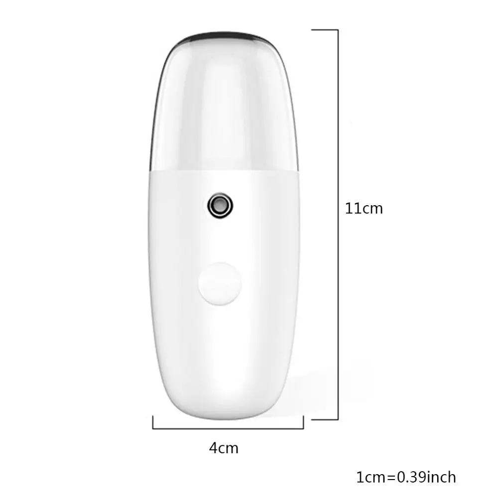 

30ML Handheld Moisture Facial Steamer Ultrasonic Face Humidifier Sprayer USB
