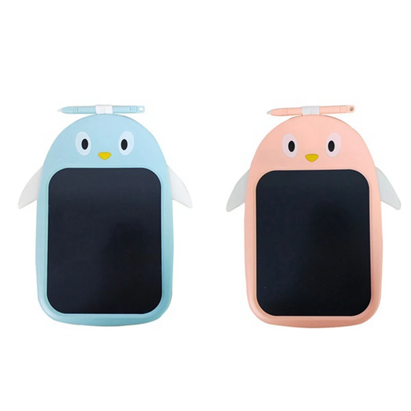 

Mini LCD Writing Color Board Children's Penguin Color LCD Digital Drawing Writing Tablet One-Button Lock Screen