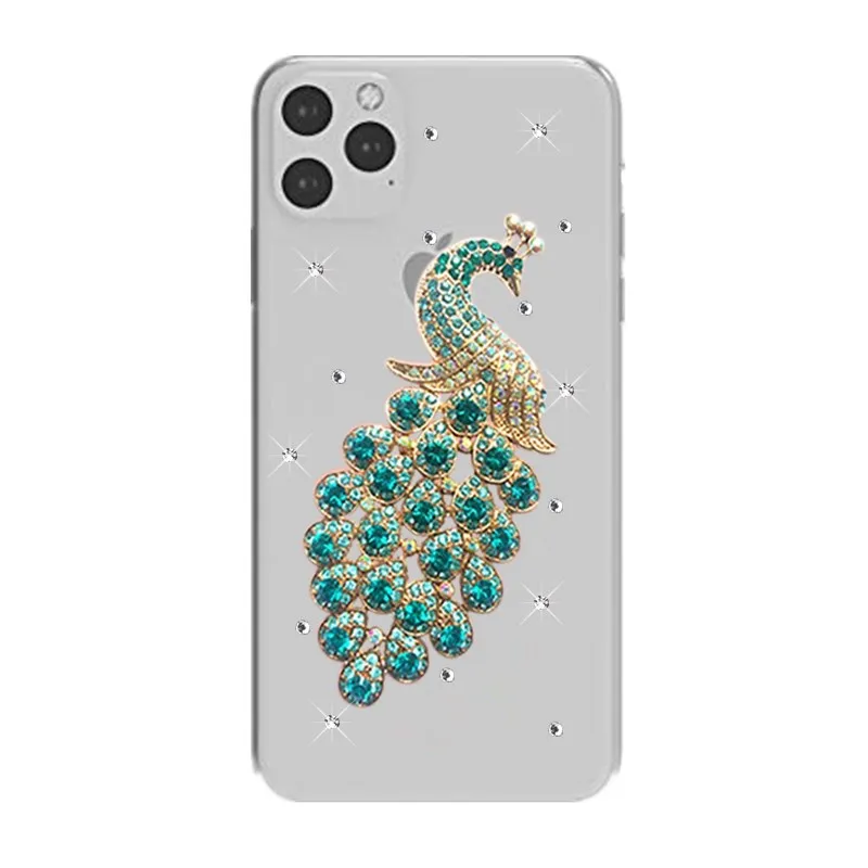 Кристалл бриллиант Стразы чехол для iPhone 11 pro max 8 7 6 6S plus 5 5S мобильный телефон 3D Bling X