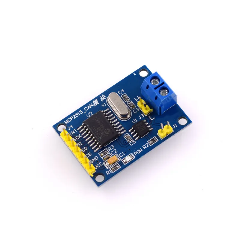 MCP2515 CAN шина Модуль платы TJA1050 приемник SPI для 51 MCU контроллер рычага Новый модуль -
