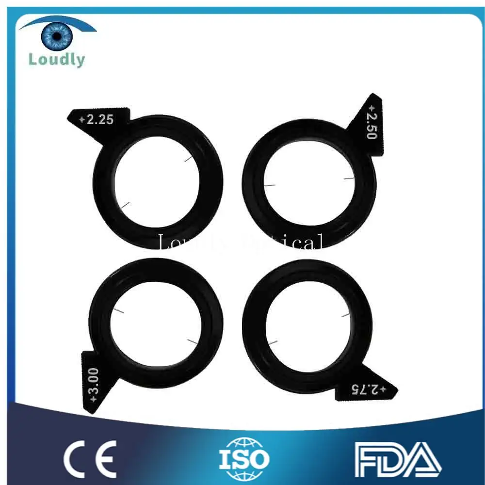Loudly брендовый офтальмологический цилиндр объектива пробная замена линз