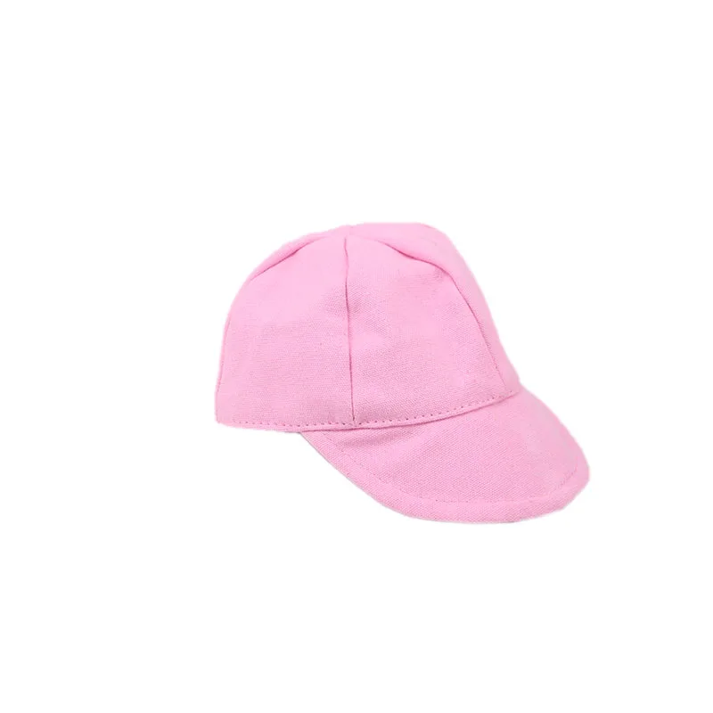 

Solid Color Baseball Cap Doll Clothes Accessories For 18 Inch American Doll&43 Cm Born Baby Items,Our Generation,Kids Toys Gifts