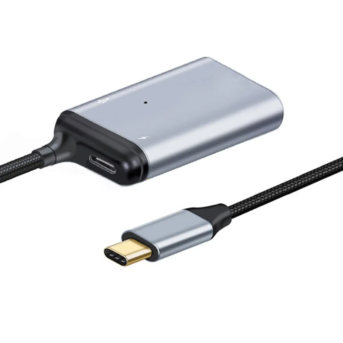 Преобразователь USB-C Type C в HDMI адаптер HDTV 4K 60 Гц 1080p с гнездовым портом питания PD |