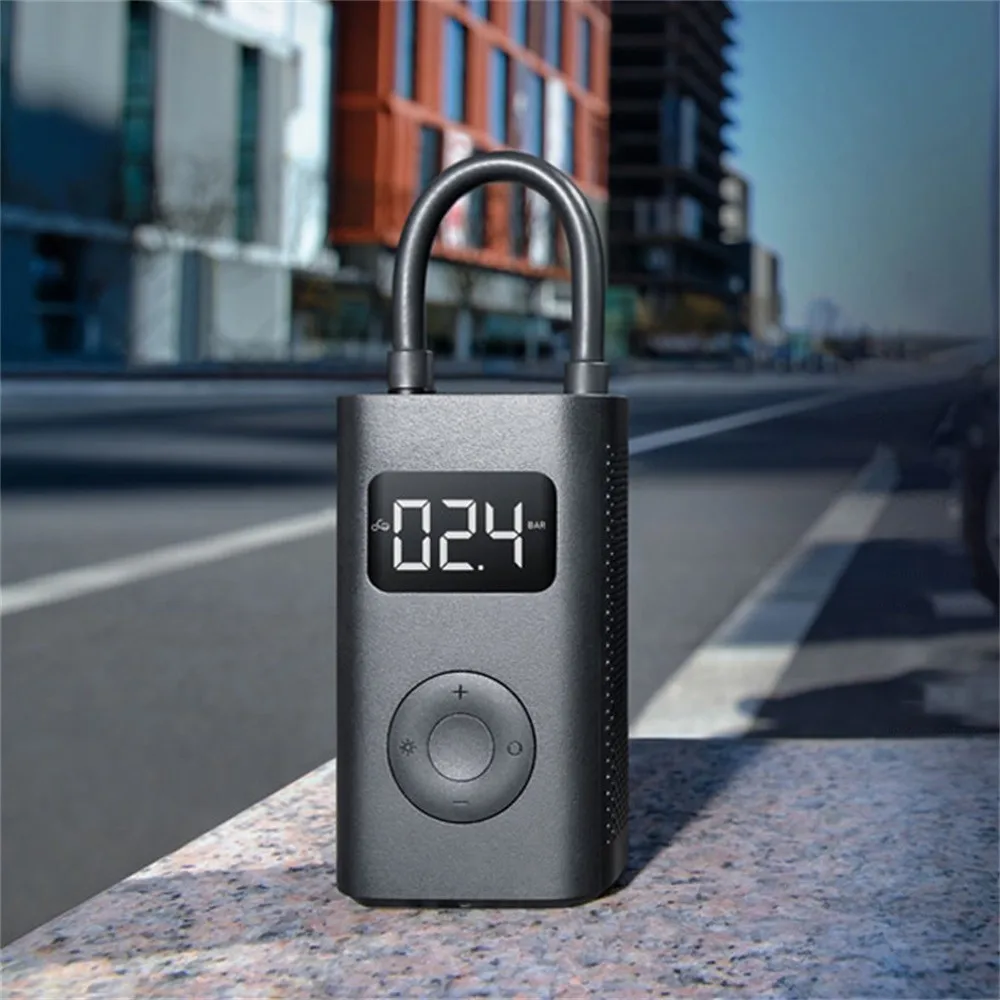 Портативный смарт датчик давления шин Xiaomi Mijia цифровой с функцией насоса для