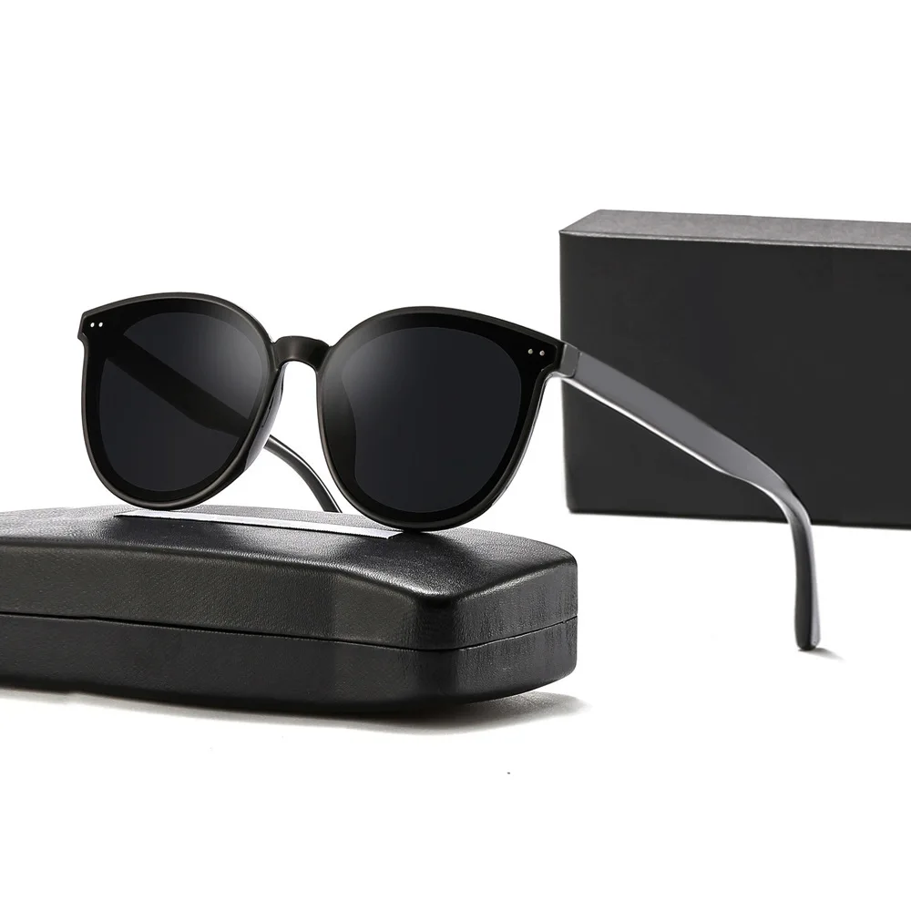 

Round Sunglasses Women Brand Designer Vintage Small Sun Glasses Ladies Korean Style Shades Eyewear with Box