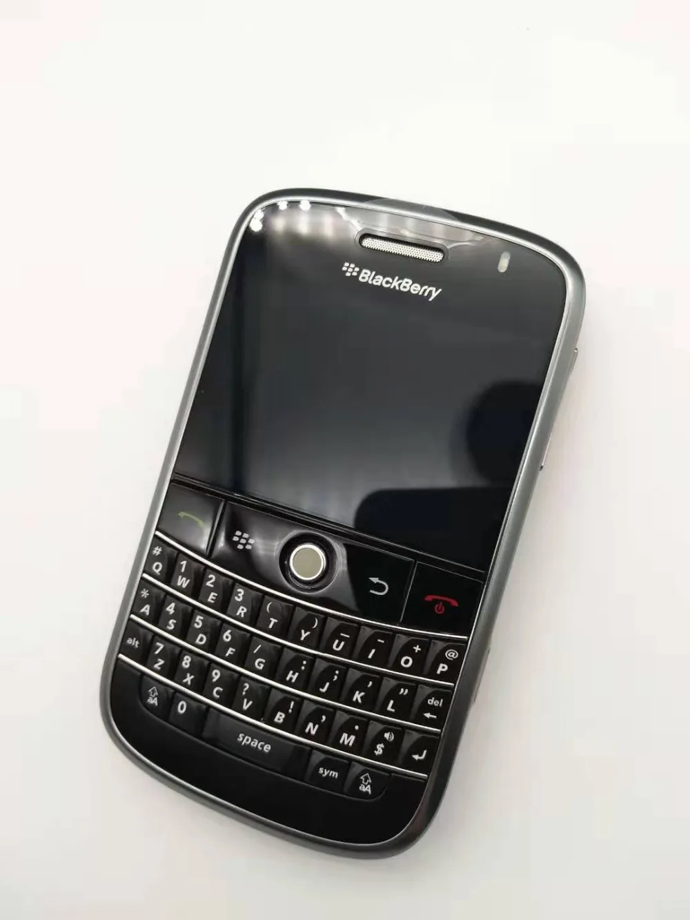 Прямая разблокированный 9000 Blackberry Bold 9000 мобильный телефон gps wifi 3g мобильный телефон Восстановленный