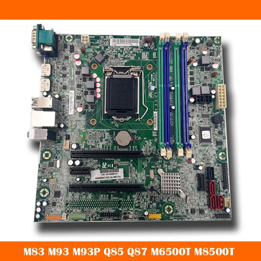 

Высококачественная настольная материнская плата для Lenovo M83 M93 M93P Q85 Q87 M6500T M8500T IS8XM V1.0, полностью протестирована