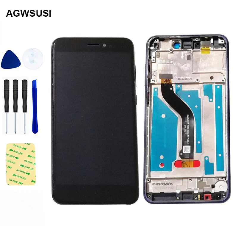 

For Huawei P8 Lite 2017 LCD Screen P9 lite 2017 LCD Display PRA-LA1 PRA-LX1 PRA-LX3 Touch Screen Digitizer Sensor Assembly Frame