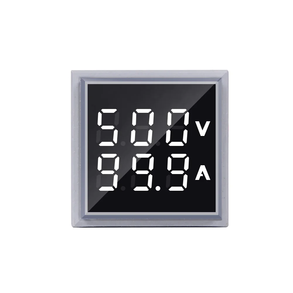 Цифровой амперметр ST17VA Вольтметр для зарядки аккумуляторов индикатор