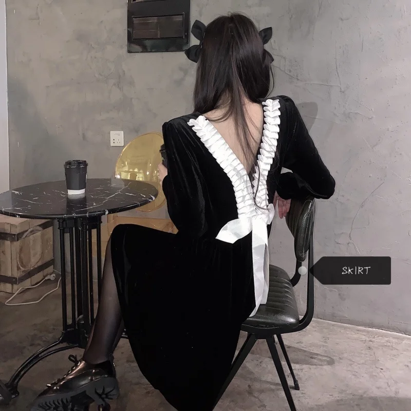 Стильный Бархатный Чехол из двух частей | Женская одежда