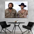 Quadro su Tela Film Opera Серебристая Теренс Хилл бутон Спенсер Декор для гостиной домашнее настенное Искусство Декор постер настенная живопись