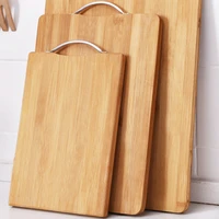 kitchen cutting board wooden vegetables and fruits outdoor camping food cutting board bamboo rectangular meat cutting board