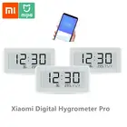 Беспроводные умные электронные часы Xiaomi Mijia BT4.0, гигрометр, термометр, ЖК-дисплей, инструменты для измерения температуры в помещении и на улице