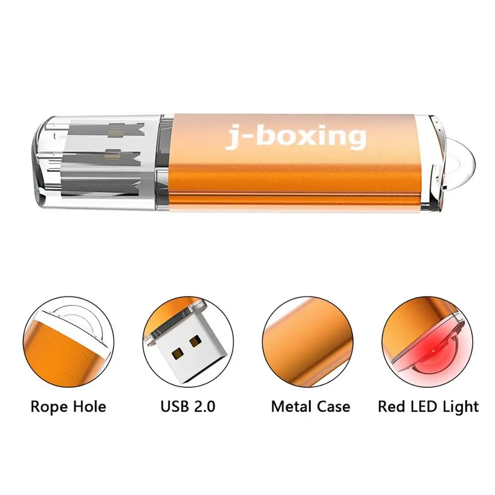 USB флеш-накопители J-boxing 1 ГБ 2 4 8 16 32 прямоугольная Флешка с крышкой 0 карта памяти