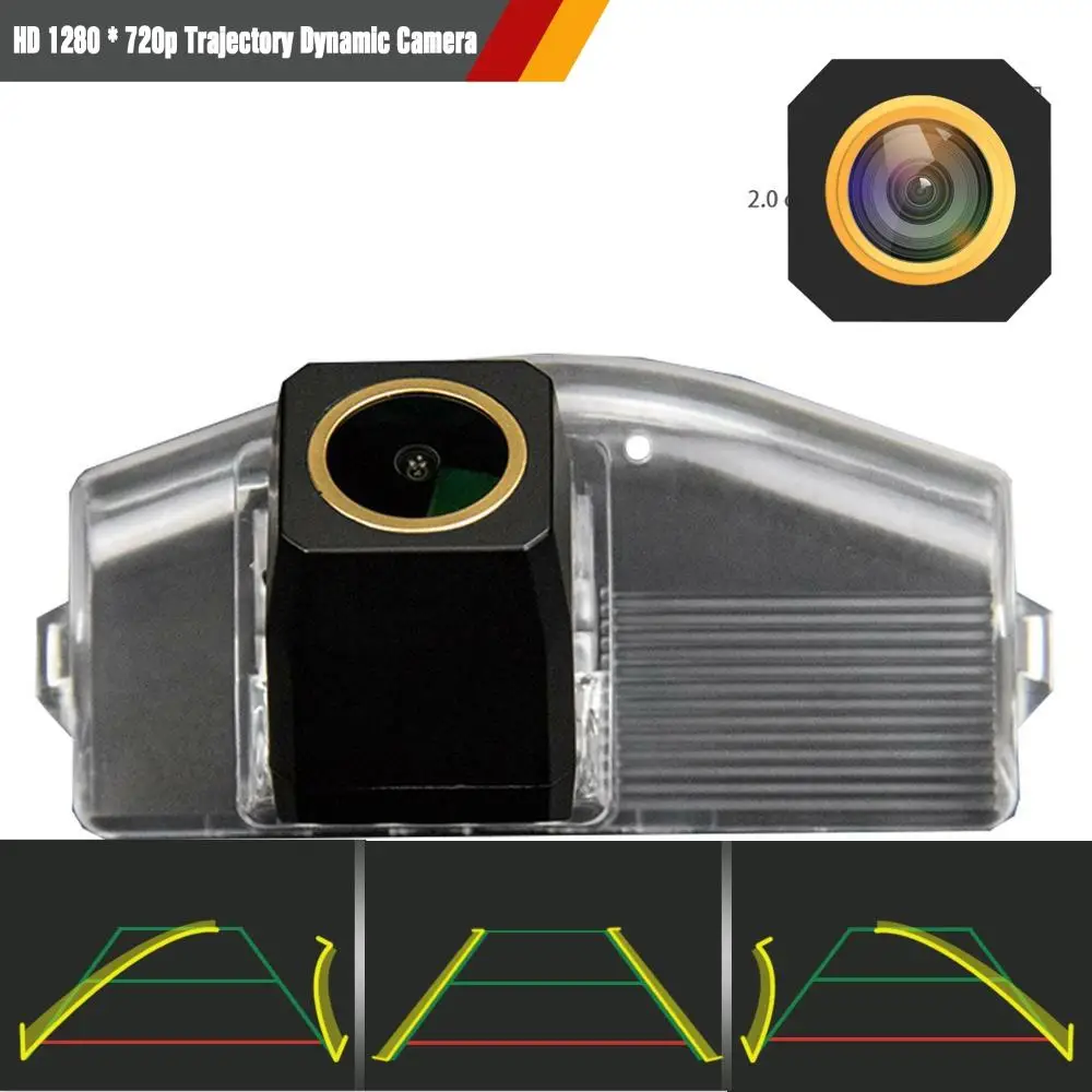 HD Золотая камера заднего вида для Mazda 3 2 хэтчбек седан 2012 2010 с динамической линией