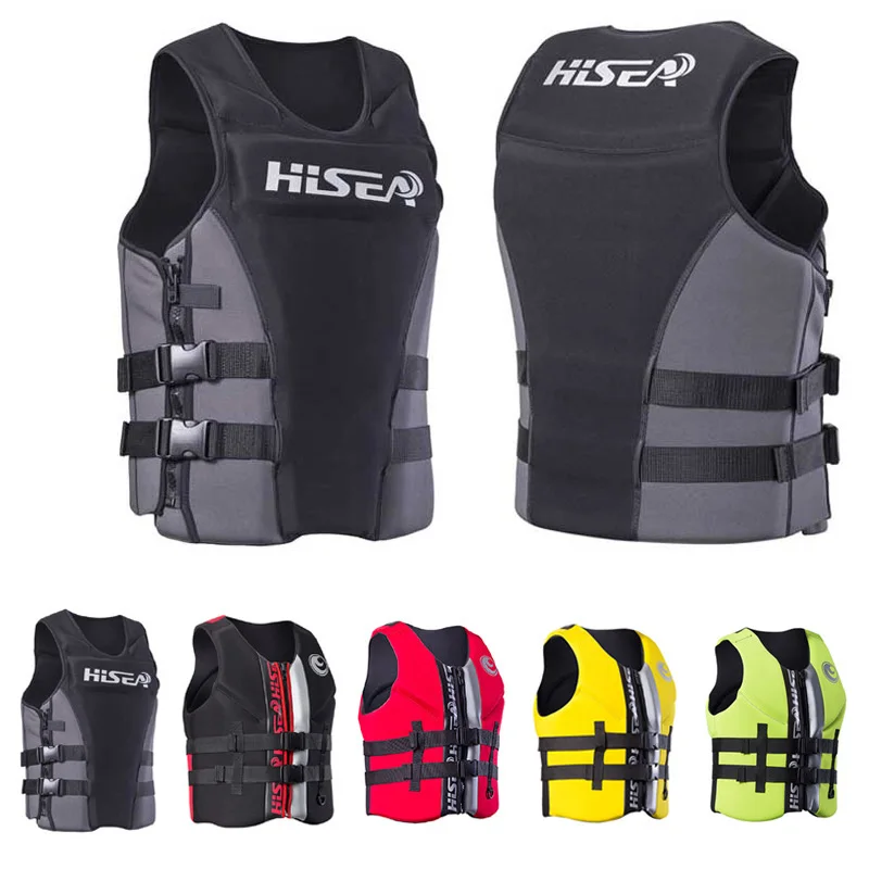 

Neoprene Life Jacket USCG/CE Swim Vest Float Jacket for Adults Swimsuit Swimwear for Kayaking Fishing Surfing Canoeing Sailing